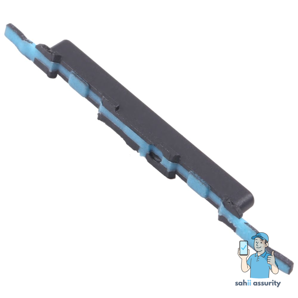 Volume Side Button Outer for Xiaomi Poco M3 Black thumbnail